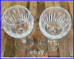 Waterford Crystal Carina Balloon Wine Glasses 7 1/8 Set of 2 New