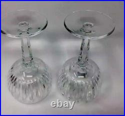 Waterford Crystal Carina Balloon Wine Glasses 7 1/8 Set of 2 New