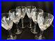 Waterford Crystal Carina Set Of 6 Wine Glasses Marked Mint