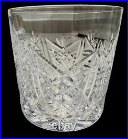 Waterford Crystal Clare Old Fashioned Glasses 3 3/8 Ireland Set Of 6