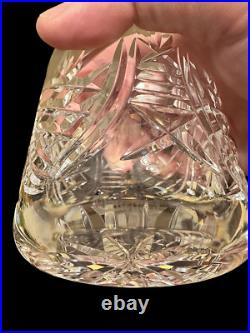 Waterford Crystal Clare Old Fashioned Glasses 3 3/8 Ireland Set Of 6