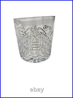 Waterford Crystal Clare Old Fashioned Glasses 3 3/8 Ireland Set Of 6