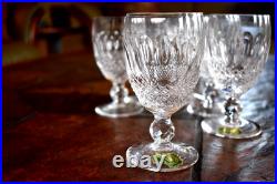 Waterford Crystal Colleen 5 1/4 Claret Wine Glasses Set of 4 Waterford Crystal Colleen 5 1/4 Claret Wine Glasses Set of 4