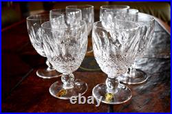 Waterford Crystal Colleen 5 1/4 Claret Wine Glasses Set of 4 Waterford Crystal Colleen 5 1/4 Claret Wine Glasses Set of 4
