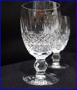 Waterford Crystal Colleen Red Wine Goblet 4 3/4 Set of 7 Fine Dinning A213