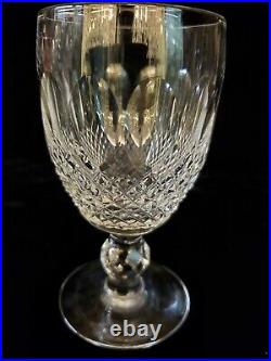 Waterford Crystal Colleen Short Stem Claret Goblets Set Of 6, 4 3/4h 2 1/2d