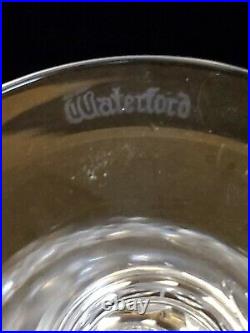 Waterford Crystal Colleen Short Stem Claret Goblets Set Of 6, 4 3/4h 2 1/2d