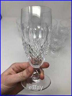 Waterford Crystal Colleen Short Stem Set of 7 Champagne Flutes 6