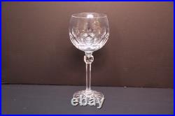 Waterford Crystal Curraghmore Balloon Hock Wine Set 2 Glasses Oversized Goblet