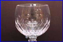 Waterford Crystal Curraghmore Balloon Hock Wine Set 2 Glasses Oversized Goblet