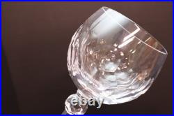 Waterford Crystal Curraghmore Balloon Hock Wine Set 2 Glasses Oversized Goblet