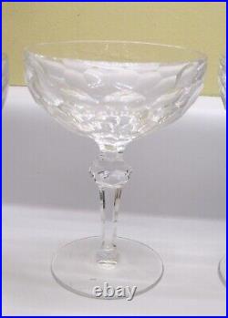 Waterford Crystal Curraghmore Champagne Sherbet Glasses Set of 4