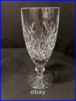 Waterford Crystal DONEGAL Champagne Flutes Set of 7 Made in Ireland