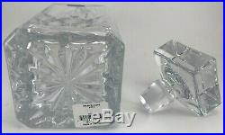 Waterford Crystal Decanter Set with 4 Tumblers / Rocks Glasses, new with box