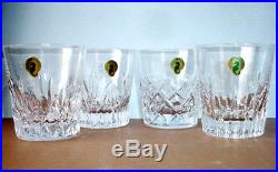 Waterford Crystal Distinctive Mixed SET/4 Double Old Fashioned 40032076 NEW