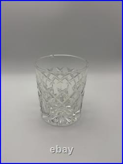 Waterford Crystal Double Fashioned Whiskey Glass Set of 7
