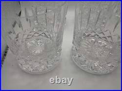 Waterford Crystal Double Fashioned Whiskey Glass Set of 7