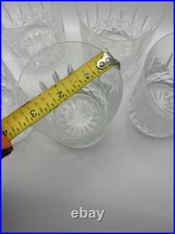 Waterford Crystal Double Fashioned Whiskey Glass Set of 7