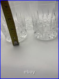 Waterford Crystal Double Fashioned Whiskey Glass Set of 7