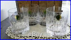 Waterford Crystal Enis Double Old Fashioned Glasses Set of Four New