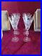 Waterford Crystal Fluted Wine Glasses 9 1/2 Set Of 6