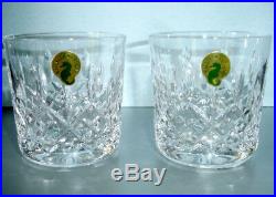 Waterford Crystal Giftology Lismore Tumbler 2 Piece Set 9oz #4000169 New In Box