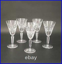 Waterford Crystal Glenmore Pattern Sherry Glass Set of 5 in Original Box