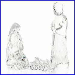 Waterford Crystal Holy Family Nativity Set of Three Figurines