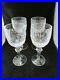 Waterford Crystal Ireland Curraghmore Set of 4 Water Goblets 7 5/8 Tall