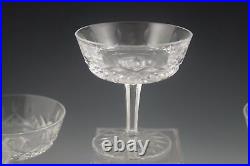 Waterford Crystal Ireland Lismore Set Of 9 Champagne Tall Sherbet