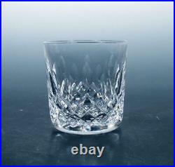 Waterford Crystal Ireland SET (4) Lismore 3 3/8 9 oz Old Fashioned Tumblers EXC