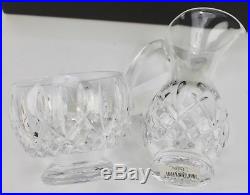 Waterford Crystal Jol Araglin Sugar & Creamer Set NIB Retails $195 #154378
