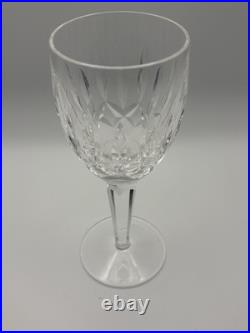 Waterford Crystal KILDARE Glass Cut Multi Sided Stem 6.5 Set Of 7