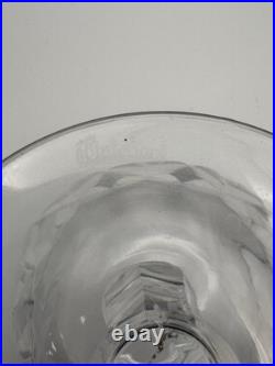 Waterford Crystal KILDARE Glass Cut Multi Sided Stem 6.5 Set Of 7