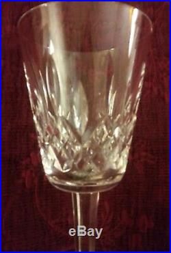 Waterford Crystal LISMORE 6 7/8 in. Water Goblets Set/4 FREE U. S. SHIPPING