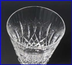 Waterford Crystal LISMORE 7 WINE WATER GOBLETS GLASSES Set Of 8 With Case