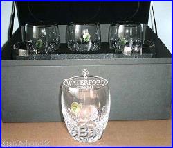 Waterford Crystal LISMORE ESSENCE DOF Double Old Fashioned SET OF 6 #156435 New