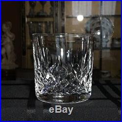 Waterford Crystal LISMORE Old Fashioned Glass Tumblers Ireland Set Of 5