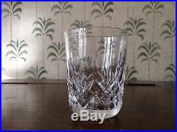 Waterford Crystal LISMORE TUMBLERS Set of 6 with Original Box