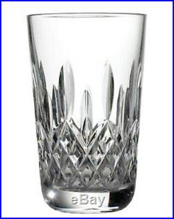 Waterford Crystal LISMORE Tumbler SET OF 4 Glasses 12 oz. #6003182100 New