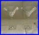 Waterford Crystal Limited Edition Clarion Martini Cocktail Glasses Set of 2