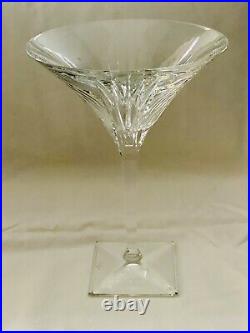 Waterford Crystal Limited Edition Clarion Martini Cocktail Glasses Set of 2