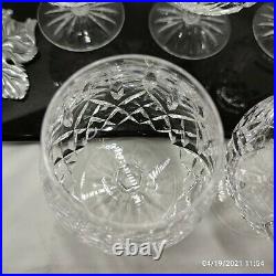Waterford Crystal Lismore Brandy Snifter Glass 5 1/4t Set Of 5 Excellent