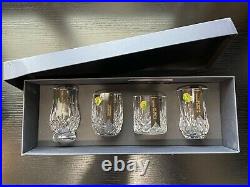 Waterford Crystal Lismore Connoisseur Tumbler Mixed, Set of 4 Whiskey Glassware