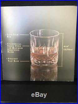 Waterford Crystal Lismore Connoisseur Whiskey Straight Sided Tumblers (Set of 4)