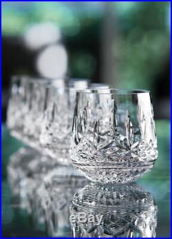 Waterford Crystal Lismore DOF Glasses (Set of 4) NEW 136673 ROLY POLY RARE