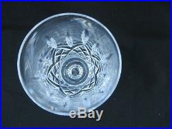 Waterford Crystal Lismore Footed Ice Tea Glasses Set Of 4, Lot 1