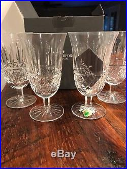 Waterford Crystal Lismore Iced Tea Glass Set Of Four