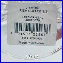 Waterford Crystal Lismore Irish Coffee Set of 2 Slovenia 40010570