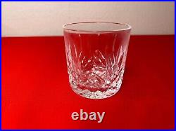 Waterford Crystal Lismore Old Fashioned Whiskey Glass Tumbler 3 3/8 Set Of 7